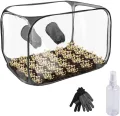 Pilzzuchtzelt, 60x60x90cm Growbox Gewächshaus Zuchtschrank Wasserdicht Pflanzzelt Growroom Pilzzucht Still Luftbox Pilzzuchtbeutel Tragbares Pilzzuchtzelt Set Pilzmykologie Abzugshauben - Thumbnail 1