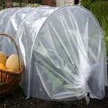 Polyethylenfolie Transparent Gewächshausfolie, Extra Dick Reißfest Gartenfolie Aus Polyethylen,Treibhaus Folie Zur Abdeckung Von Gemüsebeeten Tunnelfolie Tomatenhaus Folie (2 X 3m) - Thumbnail 6