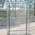 Gewächshaus Für Tomaten Foliengewächshaus Tomatengewächshaus, Garten, Balkon, Foliengewächshaus Tomaten Gewächshaus Klein 150 X 100 X 50 cm HxBxT,PVC-Folie, Transparent(ohne Regal) - Thumbnail 2