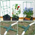 20 Stück Gewächshaus Eckverbinder, Gewächshaus Rahmen, Verbindungsstücke, Verbindungsstücke für Gewächshaus Rahmen, geeignet für Garten Rahmen, Traubenspalier, Schuppen, 4 Arten, 11mm(Schwarz) - Thumbnail 6
