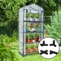 20 Stück Gewächshaus Eckverbinder, Gewächshaus Rahmen, Verbindungsstücke, Verbindungsstücke für Gewächshaus Rahmen, geeignet für Garten Rahmen, Traubenspalier, Schuppen, 4 Arten, 11mm(Schwarz) - Thumbnail 8