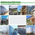 4mm Klar Stegplatten Set 14x Polycarbonat Hohlkammerstegplatten Total 10,25m² UV-beständigem Gewächshausplatten Schneidbar Doppelstegplatten für den Bau von Carports, Gewächshäuse - Thumbnail 6
