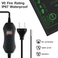 50W Heizmatte Pflanzen mit Thermostat - Schnelle Erwärmung, Feuerschutz, Wärmematte zur Keimung und Temperatur-Regulierung, ideal für Sämlinge, Haustiere und Reptilien (2er Pack) - Thumbnail 5