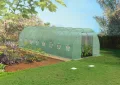 TERRE JARDIN 24 m² großes Gartentunnelgewächshaus mit verstärkter Plane - Thumbnail 4