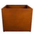 Köhko® Designer Bodenplatte für Pflanzrahmen aus Cortenstahl als Bausatz QUADER 150x50cm - Thumbnail 4