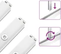 vidaXL Gewächshaus mit Fundamentrahmen, Pflanzenhaus mit Dachrinnensystem Flügeltür, Treibhaus für Pflanzen, Frühbeet, Silber Aluminimum - Thumbnail 4