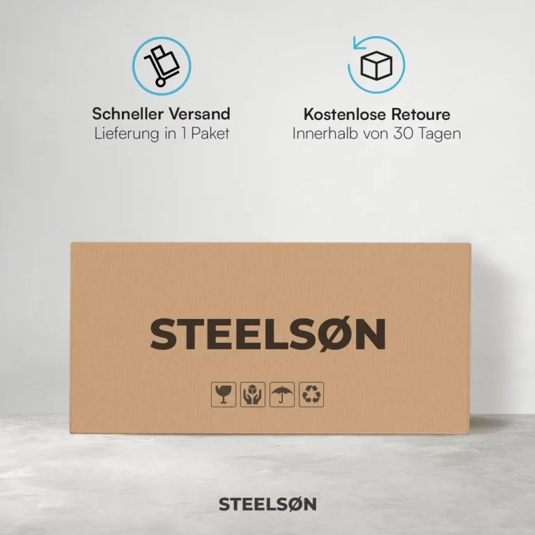 STEELSØN Hydra Hochbeet Metall – ovaler Pflanzenkasten 240x80x80 cm – Gemüsebeet Anthrazit – Beet für Garten & Balkon – Pflanzenbeet aus verzinktem Stahl – Kräuterbeet – Gartenbeet mit Kantenschutz – Bild 9
