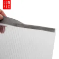 Kantenverschlussband für Hohlkammerplatten Gewächshausdichtung Doppelstegplatten Filterband 25 mm x 33 m - Thumbnail 3