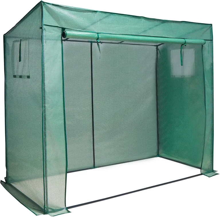 Pflanzen Kölle Tomatenhaus, grün, ca. 200 x 80 x 150-173 cm – Bild 2