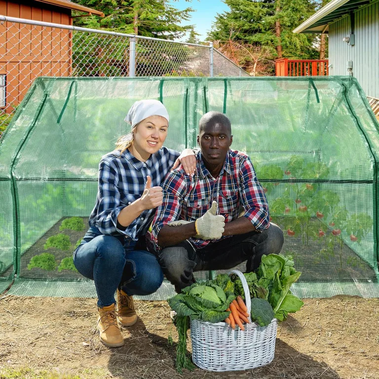 Gewächshaus Foliengewächshaus 180x90x90cm Gartengewächshäuser mit Tür Treibhaus Tomatengewächshaus Tomatenhaus für Garten Balkon, Grün – Bild 7