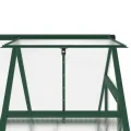 Rantry Gewächshaus-Rahmen mit grünem Sockel, 169 x 114 x 202 cm, aus Aluminium, Dekoration für Möbel, für Innen- und Außenbereiche, für Wohnzimmer und Büro - Thumbnail 9