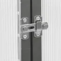Rantry Gewächshaus-Rahmen mit anthrazitfarbenem Sockel, 169 x 114 x 202 cm, aus Aluminium, Dekoration für Möbel, für Innen- und Außenbereiche, für Wohnzimmer, Büro - Thumbnail 7