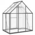 Rantry Gewächshaus mit Fundamentrahmen Anthrazit 169x114x195 cm Alu Rasen, Hof Model4005824 - Thumbnail 5