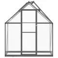 Rantry Gewächshaus-Rahmen mit anthrazitfarbenem Sockel, 169 x 58 x 195 cm, aus Aluminium, Dekoration für Möbel, für Innen- und Außenbereiche, für Wohnzimmer und Büro - Thumbnail 3