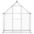 Rantry Aluminium-Gewächshaus, 1,95mH, Silber/Transparent, 0,98m², Montage erforderlich Model4005816 - Thumbnail 3