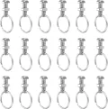20 Sets Pflanzenhalterösen: 20 Hammerkopfschrauben & 20 Edelstahlringe & 20 Muttern, Gewächshaus Schrauben Zubehör für Gewächshäuser - Thumbnail 1