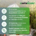 8x Gewächshausplatten 8mm I Polycarbonat Hohlkammerplatten für Gewächshäuser I PC Doppelstegplatten UV-beständig & bruchsicher I für Garten, Frühbeet uvm I 60,5cm x 121cm I Transparent - Thumbnail 3
