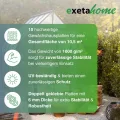 10x Gewächshausplatten 6mm I Polycarbonat Hohlkammerplatten für Gewächshäuser I PC Doppelstegplatten UV-beständig & bruchsicher I für Garten, Frühbeet uvm I 70cm x 150cm I Transparent - Thumbnail 3