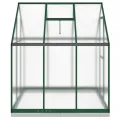 Rantry Gewächshaus für den Garten, Gestell Gewächshaus mit grünem Boden 169 x 169 x 202 cm aus Aluminium, Gewächshaus für den Garten, Gewächshaus für Pflanzen - Thumbnail 4