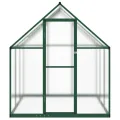 Rantry Gewächshaus für den Garten, Gestell Gewächshaus mit grünem Boden 169 x 169 x 195 cm aus Aluminium, Gewächshaus für den Garten, Gewächshaus für Pflanzen - Thumbnail 3