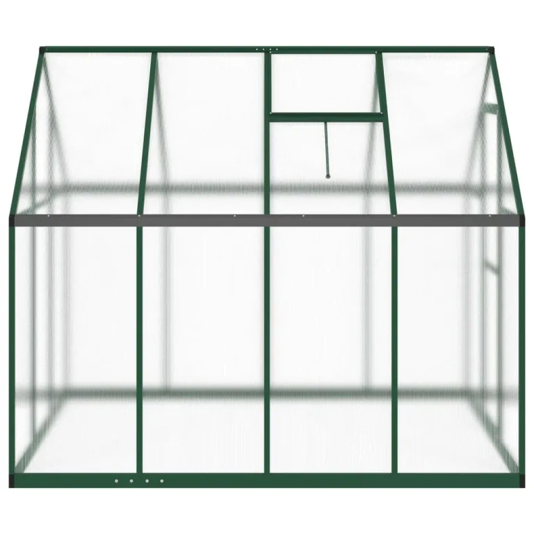 Rantry Gewächshaus für den Garten, Gestell Gewächshaus mit grünem Boden 224 x 169 x 195 cm aus Aluminium, Gewächshaus für den Garten, Gewächshaus für Pflanzen – Bild 4