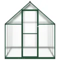 Rantry Gewächshaus für den Garten, Gestell Gewächshaus mit grünem Boden 224 x 169 x 195 cm aus Aluminium, Gewächshaus für den Garten, Gewächshaus für Pflanzen - Thumbnail 3
