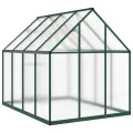 Rantry Gewächshaus für den Garten, Gestell Gewächshaus mit grünem Boden 224 x 169 x 195 cm aus Aluminium, Gewächshaus für den Garten, Gewächshaus für Pflanzen - Thumbnail 5