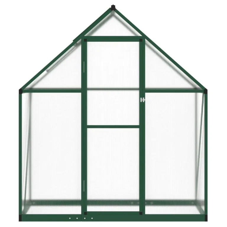 Rantry Gewächshaus für den Garten, Gestell Gewächshaus mit grünem Boden 169 x 58 x 195 cm aus Aluminium, Gewächshaus für den Garten, Gewächshaus für Pflanzen – Bild 3