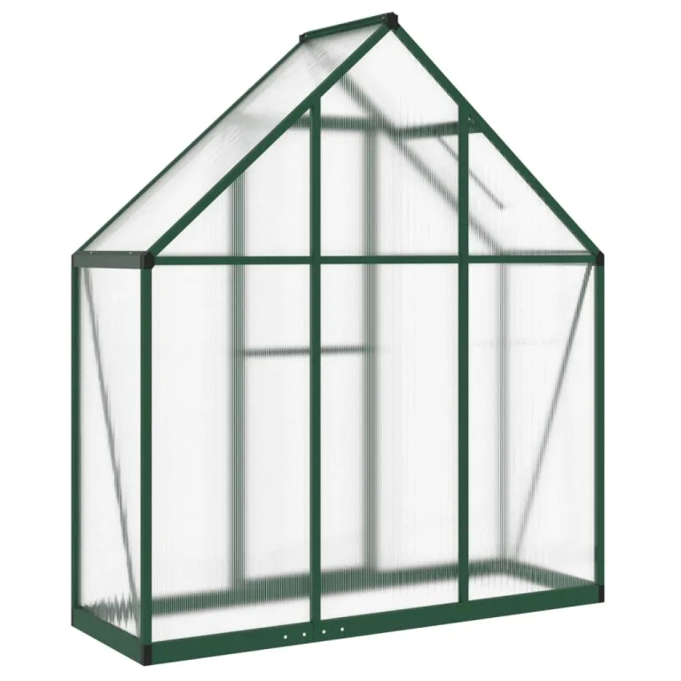 Rantry Gewächshaus für den Garten, Gestell Gewächshaus mit grünem Boden 169 x 58 x 195 cm aus Aluminium, Gewächshaus für den Garten, Gewächshaus für Pflanzen – Bild 5