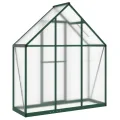 Rantry Gewächshaus für den Garten, Gestell Gewächshaus mit grünem Boden 169 x 58 x 195 cm aus Aluminium, Gewächshaus für den Garten, Gewächshaus für Pflanzen - Thumbnail 5