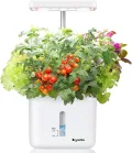 Indoor-Garten Kleines intelligentes Boden-Gartenbau System mit 17-Watt-LED-Wachstumslampe, Automatischer Timer, Selbstbewässernder Pflanztopf, Geschenkideen für Mütter und Frauen(Ohne Samen & Erde) - Thumbnail 1