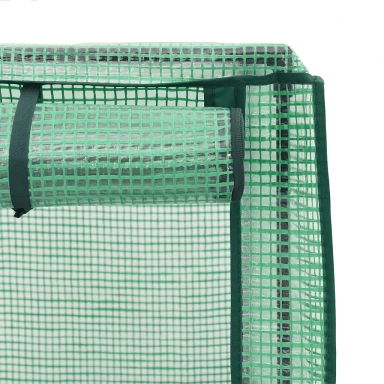 Hochbeet mit Gewächshaus-Aufsatz Kräuterbeet Blumenkasten Frühbeet für Garten Pflanzkasten mit Gewächshaus Blumenbeet Pflanzenbeet Gartenbeet Gemüsebeet Dunkelgrau 160x40x153 cm PP – Bild 7