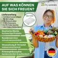 TTL GARDEN Peak XXXL 600 Folientunnel & Tunnelbogen - Pflanztunnel mit Folie, Beetabdeckung für große Pflanzen 2m hoch, 1,20m breit, 6m lang, Folien Tunnel Bögen System, Stahl rostfrei Tomaten Bohnen - Thumbnail 7