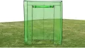 Gewächshaus 170x80x200 cm - Stahlrahmen PVC Frostschutz Pflanzen Winterschutz Gemüsehaus Treibhaus Winterfest Gerätehaus Tomatenhaus Winterschutzzelt - Thumbnail 4