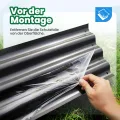 Quictent Hochbeet Metall Pflanzbeet, Stabiles Frühbeet Ohne Boden, Gartenbeet 240×120×62 cm, Extragroße Pflanzkasten für Balkon & Garten, Garu - Thumbnail 6