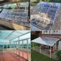 Transparente Polycarbonat-Gewächshaus-Dachplatte, 1,5 mm dick, wasserdicht, anpassbar, ideal für den Außenbereich, Überdachung, Carport, Frühbeet, Ersatz (1 m x 1 m) - Thumbnail 7