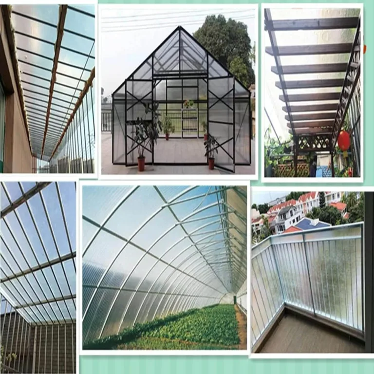 Transparente Polycarbonat-Dachplatten, 0,8 mm, Premium-Regen- und Schneeschutzabdeckung für Gewächshäuser, Isolierüberdachung und Frühbeete, leicht zu biegen und zu schneiden, inklusive Schrauben, 6 x – Bild 6