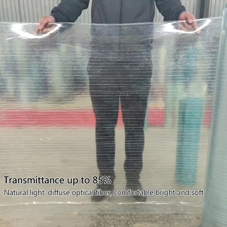 Transparente Polycarbonat-Dachplatten, 0,8 mm, Premium-Regen- und Schneeschutzabdeckung für Gewächshäuser, Isolierüberdachung und Frühbeete, leicht zu biegen und zu schneiden, inklusive Schrauben, 6 x – Bild 2