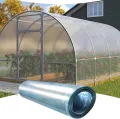 Transparente Polycarbonat-Dachplatten, 0,8 mm, Premium-Regen- und Schneeschutzabdeckung für Gewächshäuser, Isolierüberdachung und Frühbeete, leicht zu biegen und zu schneiden, inklusive Schrauben, 6 x - Thumbnail 1