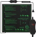 70W Heizmatte Pflanzen mit Thermostat - Schnelle Erwärmung, Feuerschutz, Wärmematte zur Keimung und Temperatur-Regulierung, ideal für Sämlinge, Haustiere und Reptilien (70W - 1er Pack) - Thumbnail 1