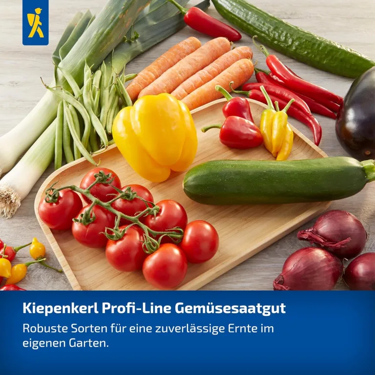 Kiepenkerl Profi-Line Salatgurkensamen Miné-Star 1028280 - Aromatische Mini-Snack-Gurken mit Mehltauresistenz, rein weiblich blühende Gemüsesamen – Bild 7