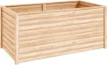 UDPATIO Hochbeet Holz für Garten 168x88x80cm Holzhochbeet zum Bepflanzen von Gemüse & Kräutern Pflanzbeet Pflanzkasten Gemüsebeet für Balkon - Thumbnail 9