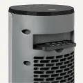 Amazon Basics Elektrische Heizung, tragbarer Keramik-Heizlüfter, 70° Oszillation, 1800W, 40cm, Grau - Thumbnail 4