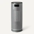 Amazon Basics Elektrische Heizung, tragbarer Keramik-Heizlüfter, 70° Oszillation, 1800W, 40cm, Grau - Thumbnail 9