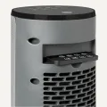 Amazon Basics Elektrische Heizung, tragbarer Keramik-Heizlüfter, 70° Oszillation, 1800W, 40cm, Grau - Thumbnail 10