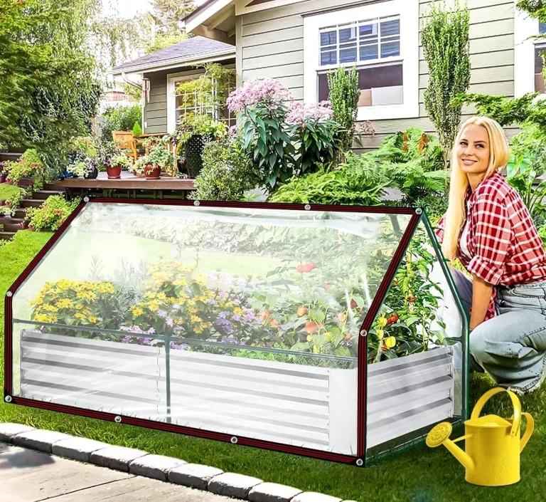 Transparente Plane - mit öSen Abdeckplane Wasserdicht 2.5X2m Durchsichtige Tarp GewäChshaus MöBel Staubdicht wasserdichte Gartenplane Gewebeplane Wetterfeste FüR Schutz Vor Witterung – Bild 4