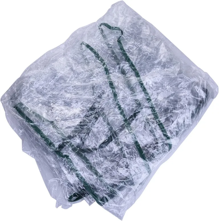 Gewächshaus Abdeckung Ohne R-egal, Ersatz-Gewächshausabdeckungen mit aufrollbarer Tür, wasserdichte PVC Abdeckung für Frühbeet Tomatenhaus Gemüse Gewächshaus, Outdoor Winterschutz für Pflanzen Blumen – Bild 8