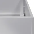 vidaXL Pflanzkübel 280x40x40 cm Verzinkter Stahl, Pflanzschale, Garten-Garten-Pflanzkübel, Outdoor-Pflanzgefäß, Hochbeet, Pflanzgefäß, Blumenkasten - Thumbnail 7