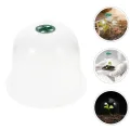 HANABASS 12stücke Garden Cloche Kunststoff Pflanzenkuppel Mit Belüftung Mini Gewächshaus Für Frostschutz Und Feuchtigkeitsregulierung Für Anzucht Und Pflanzenschutz - Thumbnail 3