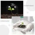 HANABASS 12stücke Garden Cloche Kunststoff Pflanzenkuppel Mit Belüftung Mini Gewächshaus Für Frostschutz Und Feuchtigkeitsregulierung Für Anzucht Und Pflanzenschutz - Thumbnail 7